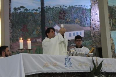 Missa de ação de graças encerrou as celebrações da 37ª edição da Festa em louvor a N. Sra. Aparecida de Laranjeiras do Sul